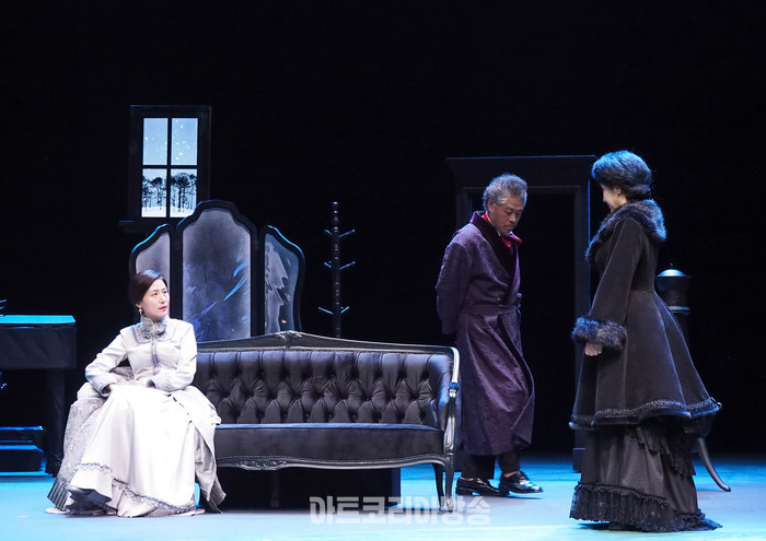 서울시극단 연극 '욘, John' 프레스콜(귀닐 보르크만역 이주영) 2024.03.29 사진 ⓒ아트코리아방송 이용선 기자