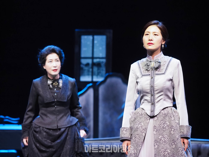 서울시극단 연극 '욘, John' 프레스콜(귀닐 보르크만역 이주영) 2024.03.29 사진 ⓒ아트코리아방송 이용선 기자