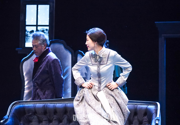 서울시극단 연극 '욘, John' 프레스콜(귀닐 보르크만역 이주영) 2024.03.29 사진 ⓒ아트코리아방송 이용선 기자