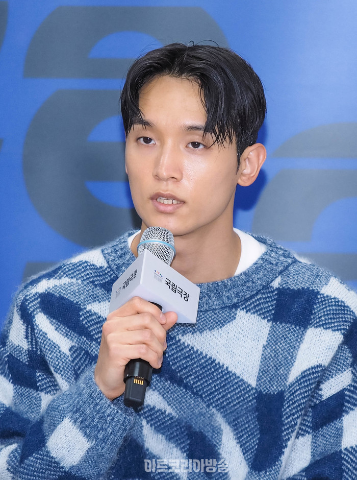 국립무용단은 신작 '사자의 서' 기자간담회(국립무용단 무용수 최호종() 2024.04.03 ⓒ아트코리아방송 이용선 기자