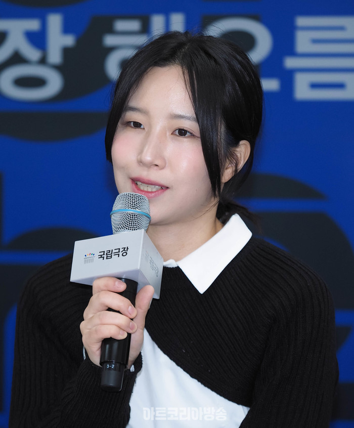 국립무용단은 신작 '사자의 서' 기자간담회(음악감독 황진아) 2024.04.03 ⓒ아트코리아방송 이용선 기자