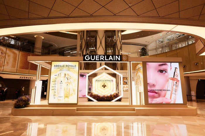 메종 겔랑 아베이 로얄 컬렉션 팝업 스토어. 제공 메종 겔랑