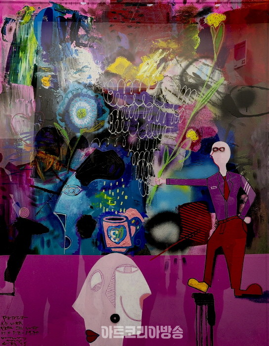 박진우 작가 부스개인전-2024 화랑미술제 참가