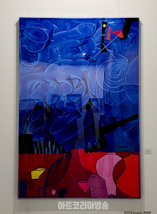 박진우 작가 부스개인전-2024 화랑미술제 참가