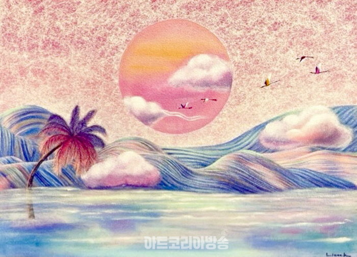 김리원 작가 39회 개인전 '흘러가니 아름다워'-지혜의 샘