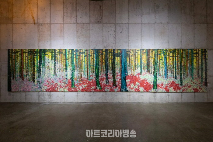 올미아트스페이스 홍일화 부스전 '2024 화랑미술제