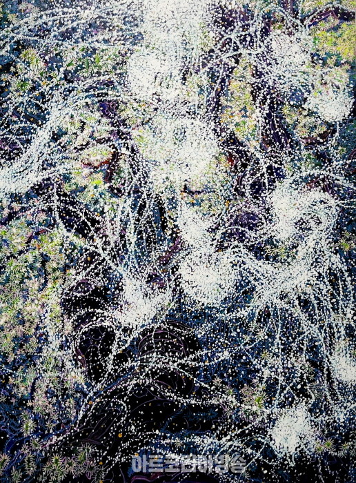 올미아트스페이스 홍일화 부스전 '2024 화랑미술제-홍일화-숲 속의 메두사