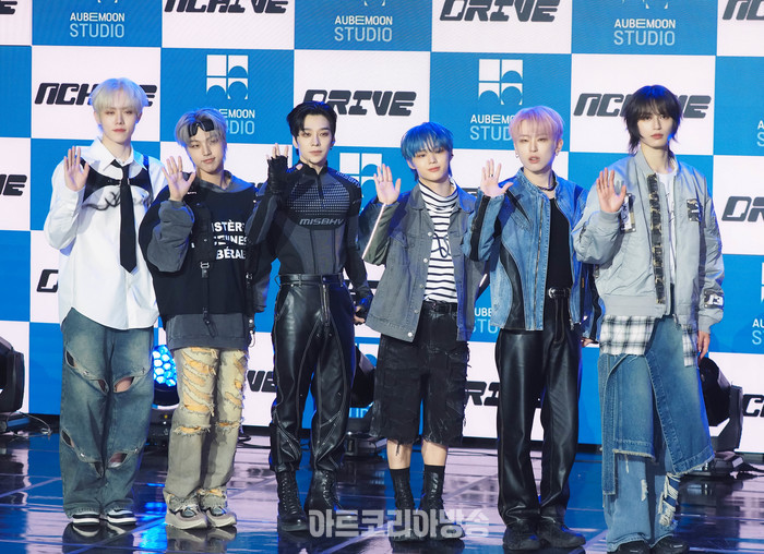 엔카이브(NCHIVE)  데뷔 앨범 '드라이브'(DRIVE) 발매 기념 쇼케이스. 2024.04.09 사진 ⓒ아트코리아방송 이용선 기자​