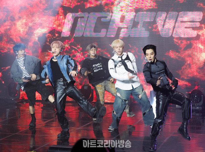 엔카이브(NCHIVE) 데뷔 앨범 '드라이브'(DRIVE) 발매 기념 쇼케이스. 2024.04.09 사진 ⓒ아트코리아방송 이용선 기자​