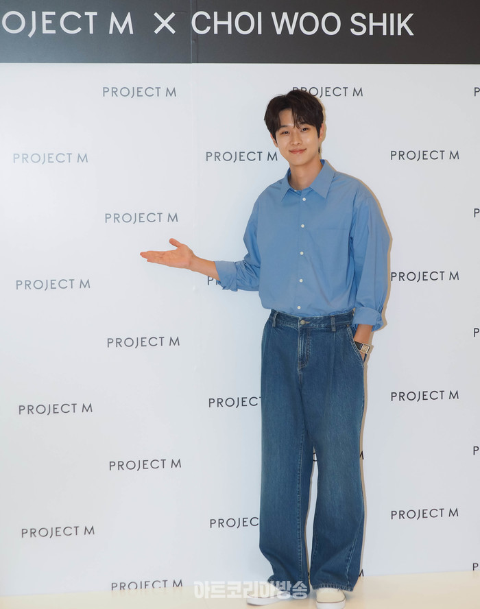 '프로젝트엠' 팬사인회 및 포토월 행사(최우식) 2024.04.13 사진 ⓒ아트코리아방송 이용선 기자​