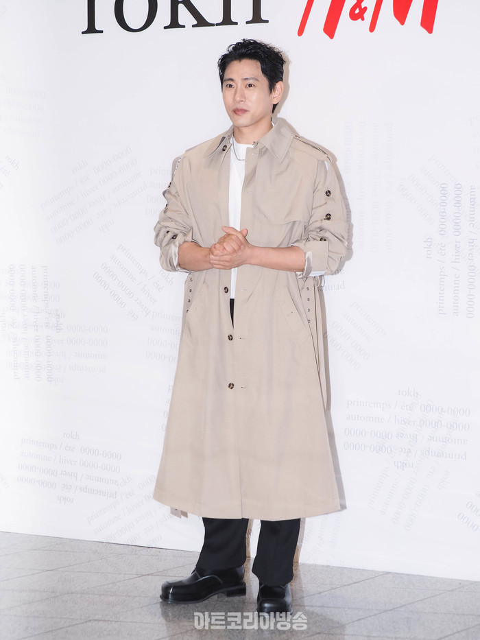 Rokh H&M 컬렉션 포토월 행사(유태오) 2024.04.12 사진 ⓒ아트코리아방송 이용선 기자​