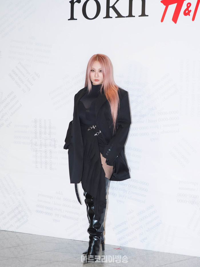 Rokh H&M 컬렉션 포토월 행사(CL) 2024.04.12 사진 ⓒ아트코리아방송 이용선 기자​