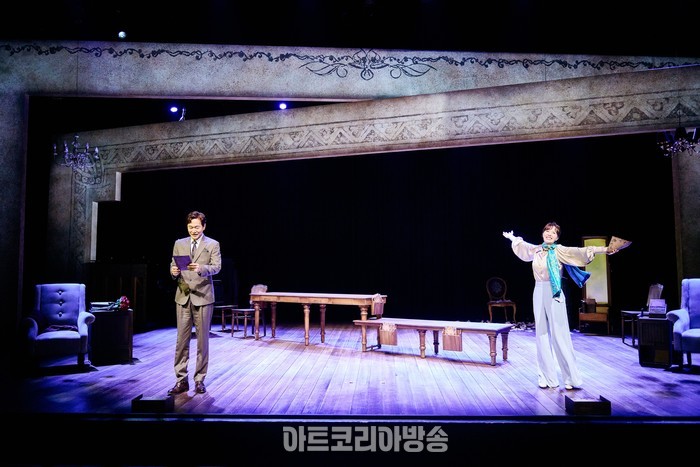 2024 연극 '러브레터' 공연 사진. 제공 (주)수컴퍼니, (유)쇼앤텔플레이