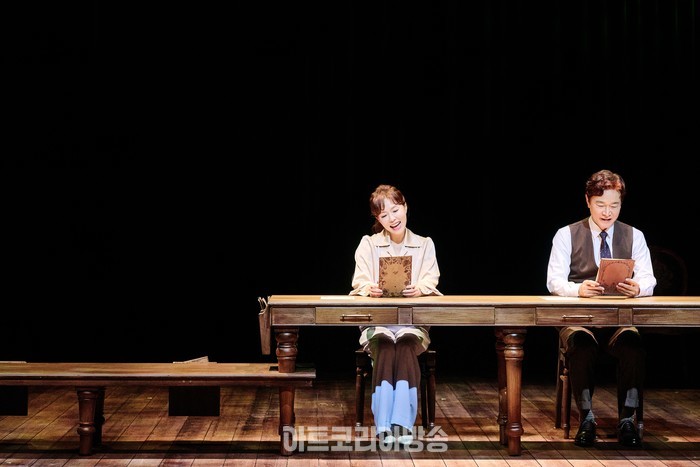 2024 연극 '러브레터' 공연 사진. 제공 (주)수컴퍼니, (유)쇼앤텔플레이
