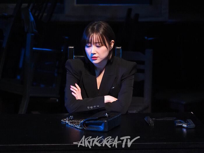 연극 '실종법칙' 프레스콜(유영 역 금조) 2024.04.16 사진 ⓒ아트코리아방송 이용선 기자​