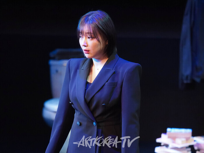 연극 '실종법칙' 프레스콜(유영 역 금조) 2024.04.16 사진 ⓒ아트코리아방송 이용선 기자​