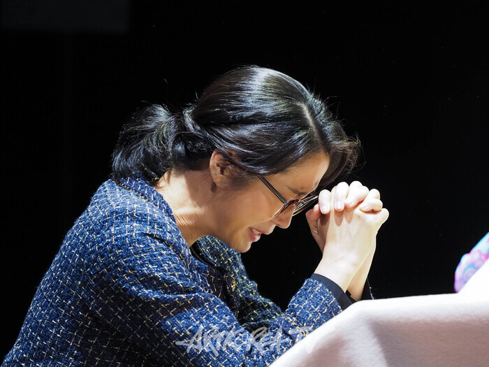 서울시뮤지컬단 창작뮤지컬 '더 트라이브'(THE TRIBE) 프레스콜. 2024.04.19 사진 ⓒ아트코리아방송 이용선 기자​