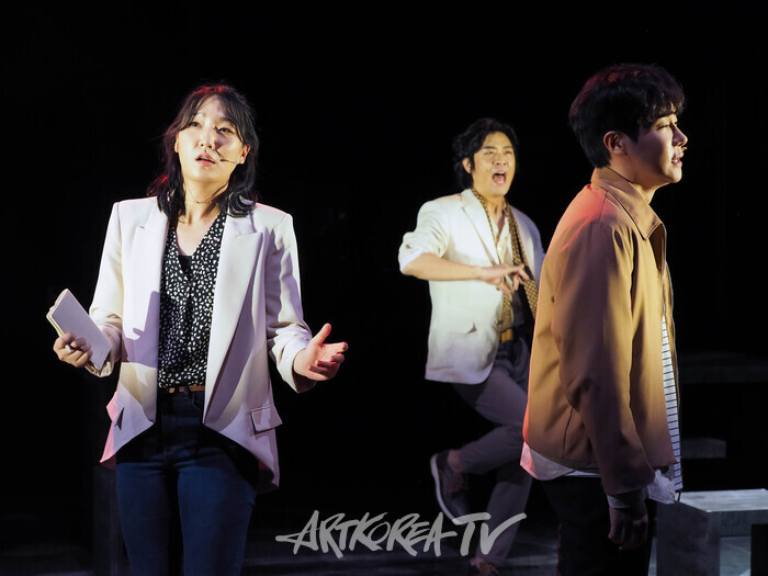 서울시뮤지컬단 창작뮤지컬 '더 트라이브'(THE TRIBE) 프레스콜. 2024.04.19 사진 ⓒ아트코리아방송 이용선 기자​