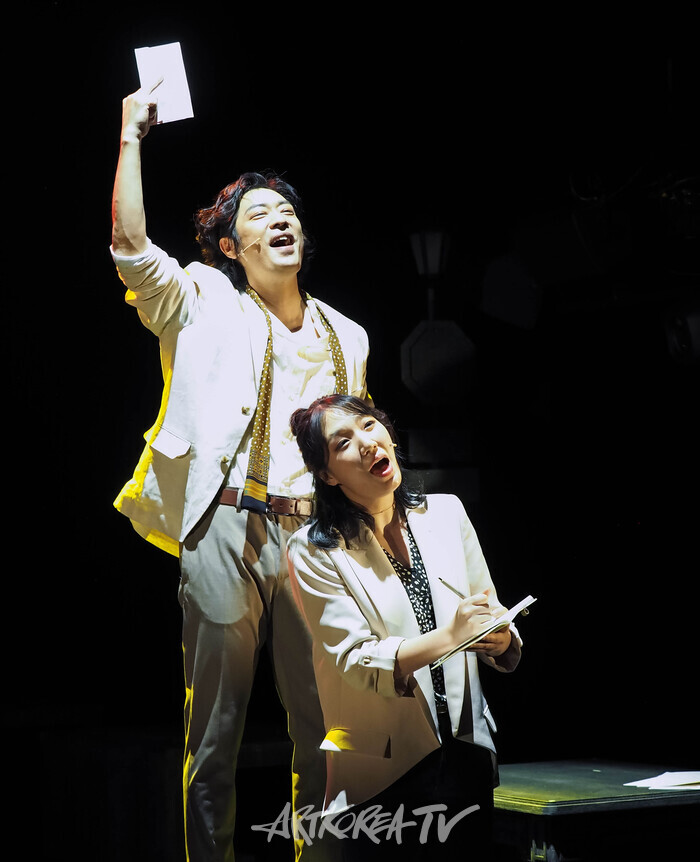 서울시뮤지컬단 창작뮤지컬 '더 트라이브'(THE TRIBE) 프레스콜. 2024.04.19 사진 ⓒ아트코리아방송 이용선 기자​