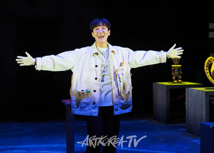 서울시뮤지컬단 창작뮤지컬 '더 트라이브'(THE TRIBE) 프레스콜. 2024.04.19 사진 ⓒ아트코리아방송 이용선 기자​