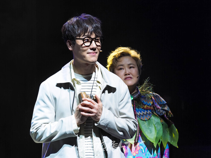 서울시뮤지컬단 창작뮤지컬 '더 트라이브'(THE TRIBE) 프레스콜. 2024.04.19 사진 ⓒ아트코리아방송 이용선 기자​