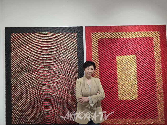 오지윤 작가 '생명의 바다 시리즈' '60회 베니스 비엔날레 출품