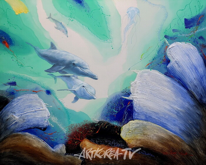 정종욱 작가 개인전 '생동하는 에너지, 그림으로 만나다'