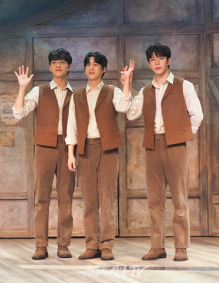 창작 뮤지컬 '버지니아 울프' 프레스콜(윤운오-김리현-황순종). 2024.04.25 사진 ⓒ아트코리아방송 이용선 기자