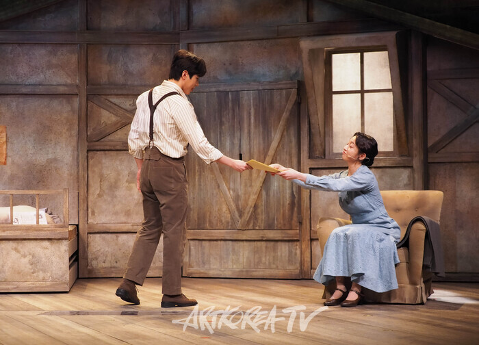 창작 뮤지컬 '버지니아 울프' 프레스콜(애들린 버지니아 스티븐  역 전혜주, 조슈아 워렌 스미스 역 황순종) 2024.04.25 사진 ⓒ아트코리아방송 이용선 기자