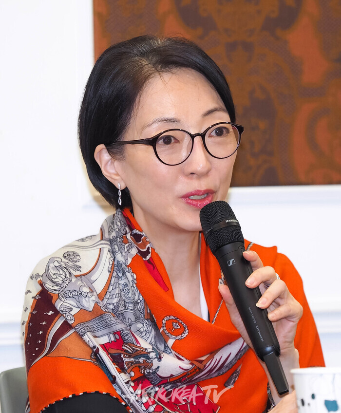 '2024 제14회 대한민국발레축제' 기자간담회(유니버설발레단 문훈숙 단장) 2024.04.30 사진 ⓒ아트코리아방송 이용선 기자