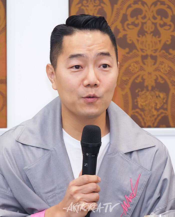 '2024 제14회 대한민국발레축제' 기자간담회(유회웅리버티홀의 유회웅 안무가) 2024.04.30 사진 ⓒ아트코리아방송 이용선 기자