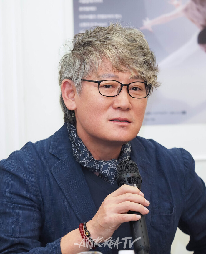 '2024 제14회 대한민국발레축제' 기자간담회(춘천발레단 백영태 예술총감독) 2024.04.30 사진 ⓒ아트코리아방송 이용선 기자