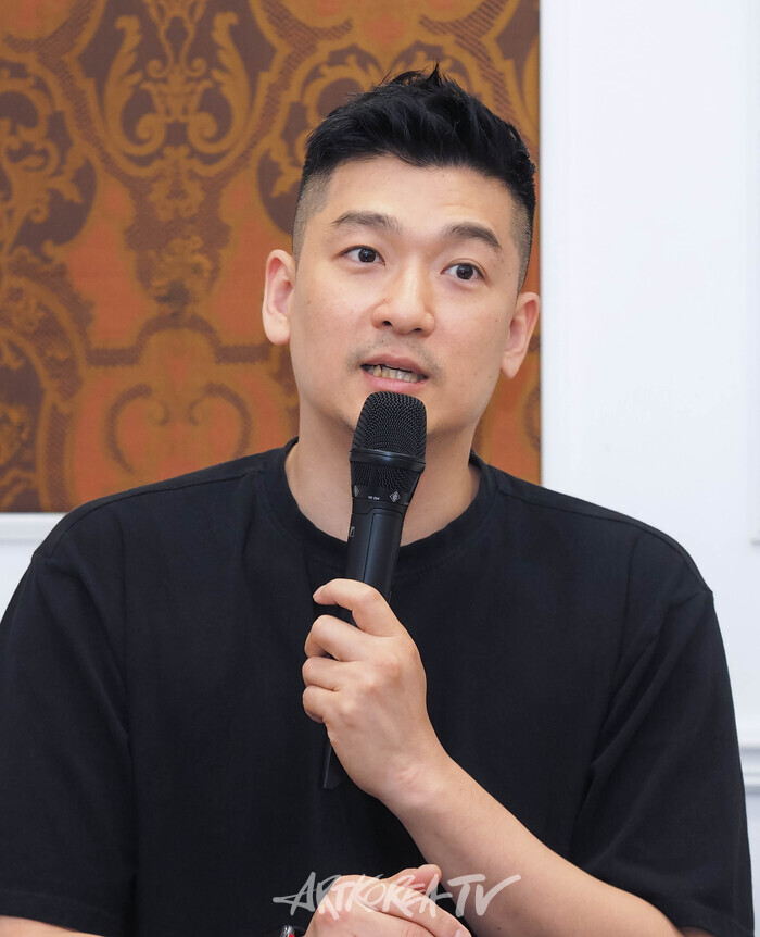 '2024 제14회 대한민국발레축제' 기자간담회(다크서클즈 컴템포러리 댄스 조현상 안무가)  . 2024.04.30 사진 ⓒ아트코리아방송 이용선 기자