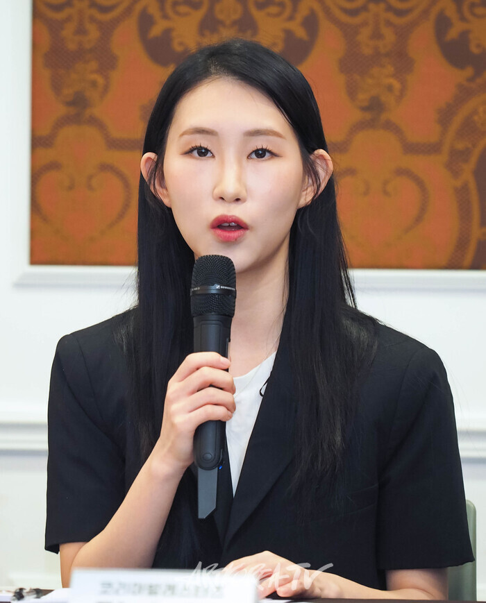 '2024 제14회 대한민국발레축제' 기자간담회(코리아발레스타즈 정수민 무용수) 2024.04.30 사진 ⓒ아트코리아방송 이용선 기자