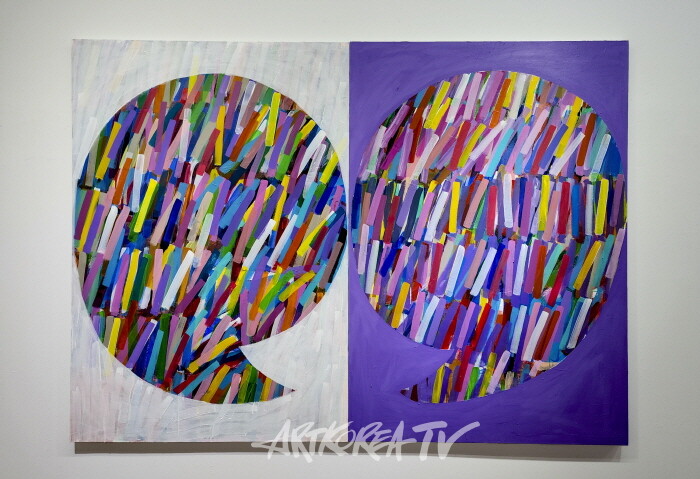 김천정 초대전 '쉼, 색동서재(色動書齋)'