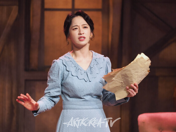 창작 뮤지컬 '버지니아 울프' 프레스콜(애들린 버지니아 스티븐 역 전혜주) 2024.05.05 사진 ⓒ아트코리아방송 이용선 기자