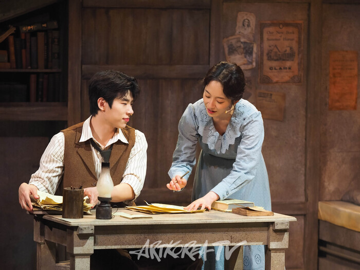 창작 뮤지컬 '버지니아 울프' 프레스콜(애들린 버지니아 스티븐 역 전혜주) 2024.05.05 사진 ⓒ아트코리아방송 이용선 기자