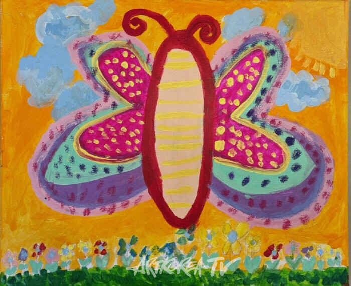 봄나비! - 어린이 김민아作