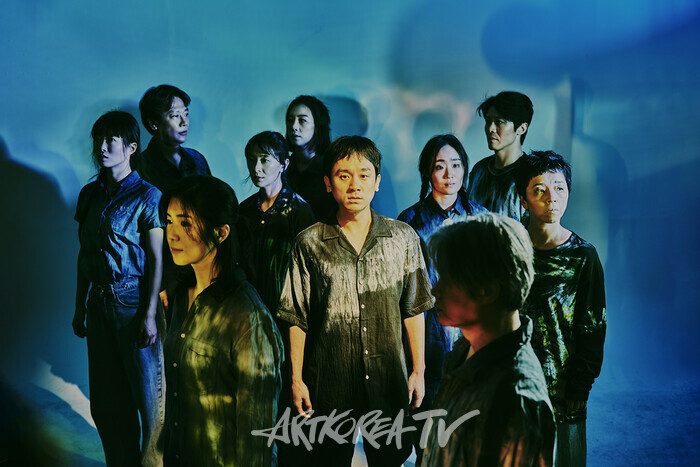 연극 '연안지대'전체 출연진. 제공 세종문화회관