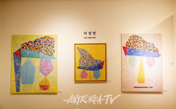 아트코리아미술대전 초대작가 이정현 부스개인전