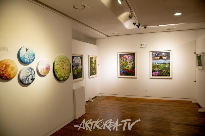 아트코리아미술대전 초대작가 박지영 부스개인전