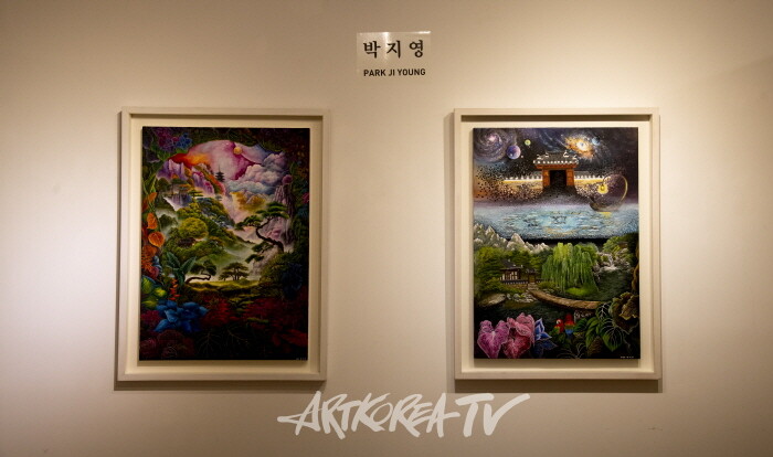 아트코리아미술대전 초대작가 박지영 부스개인전