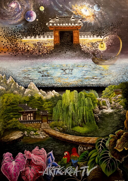 아트코리아미술대전 초대작가 박지영 부스개인전