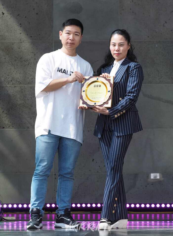 ​'2024 제1회 인천 피트니스 패밀리 페스티벌'(김시민 대표, 명세영 대회장) 2024.05.12 사진 ⓒ아트코리아방송 이용선 기자​​