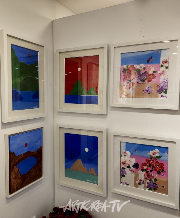 국전작가협회 특별초대전 임선희 화가 부스개인전