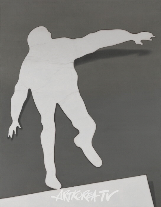 곡예,  Acrobatics, 117x91cm, 2021