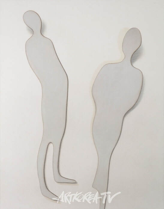 누구세요( Who is that), 117x91cm,캔버스에 아크릴릭, 2023