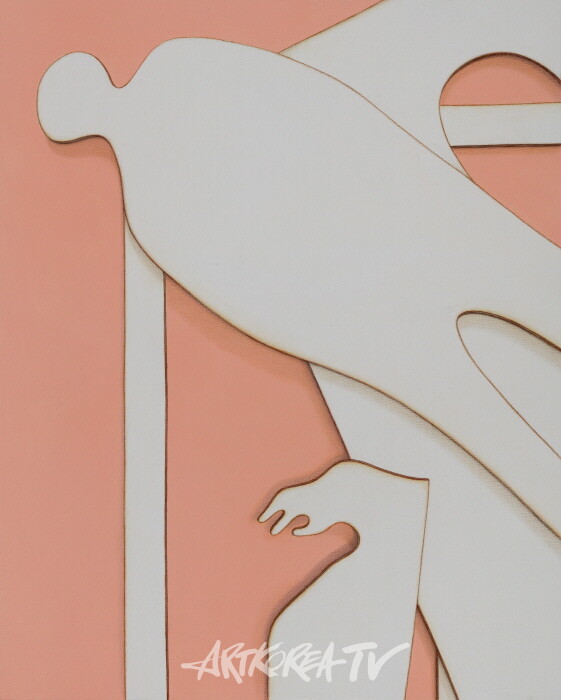 누구세요, 캔버스에 아크릴릭, 90.9x72.7cm, 2023