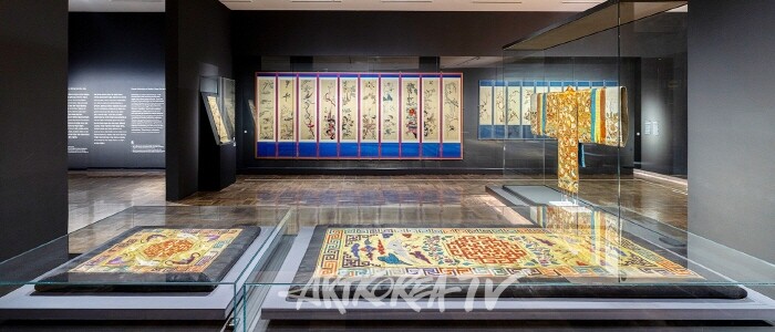 국립현대미술관 덕수궁, '한국 근현대 자수: 태양을 잡으려는 새들'