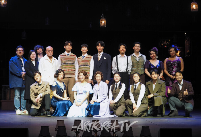 뮤지컬 '벤자민 버튼' 프레스콜. 2024.05.16 사진 ⓒ아트코리아방송 이용선 기자​